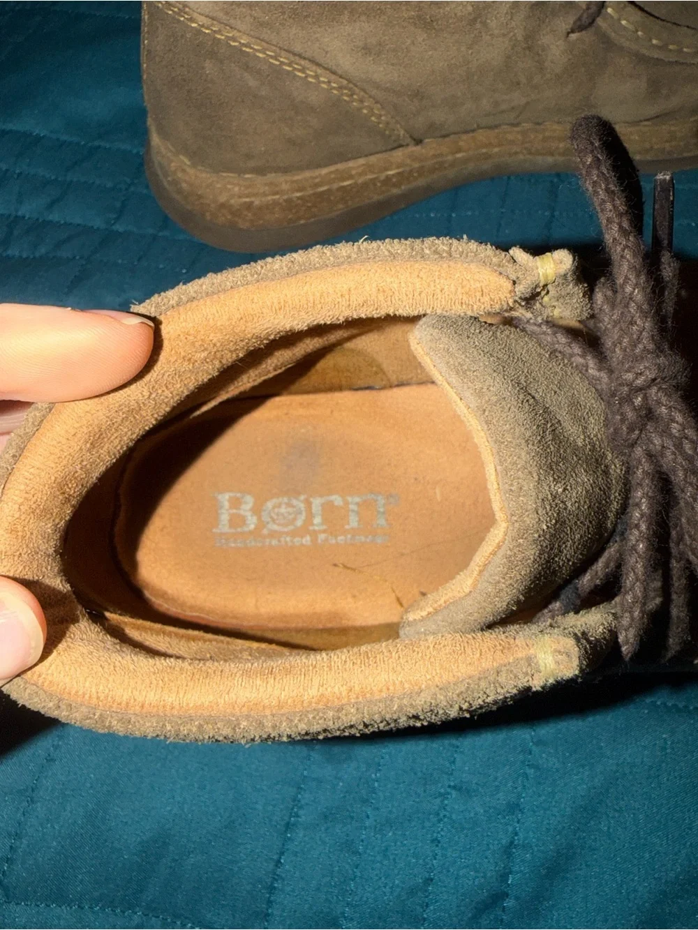 Born Men's Tan Suede Chukka Boots